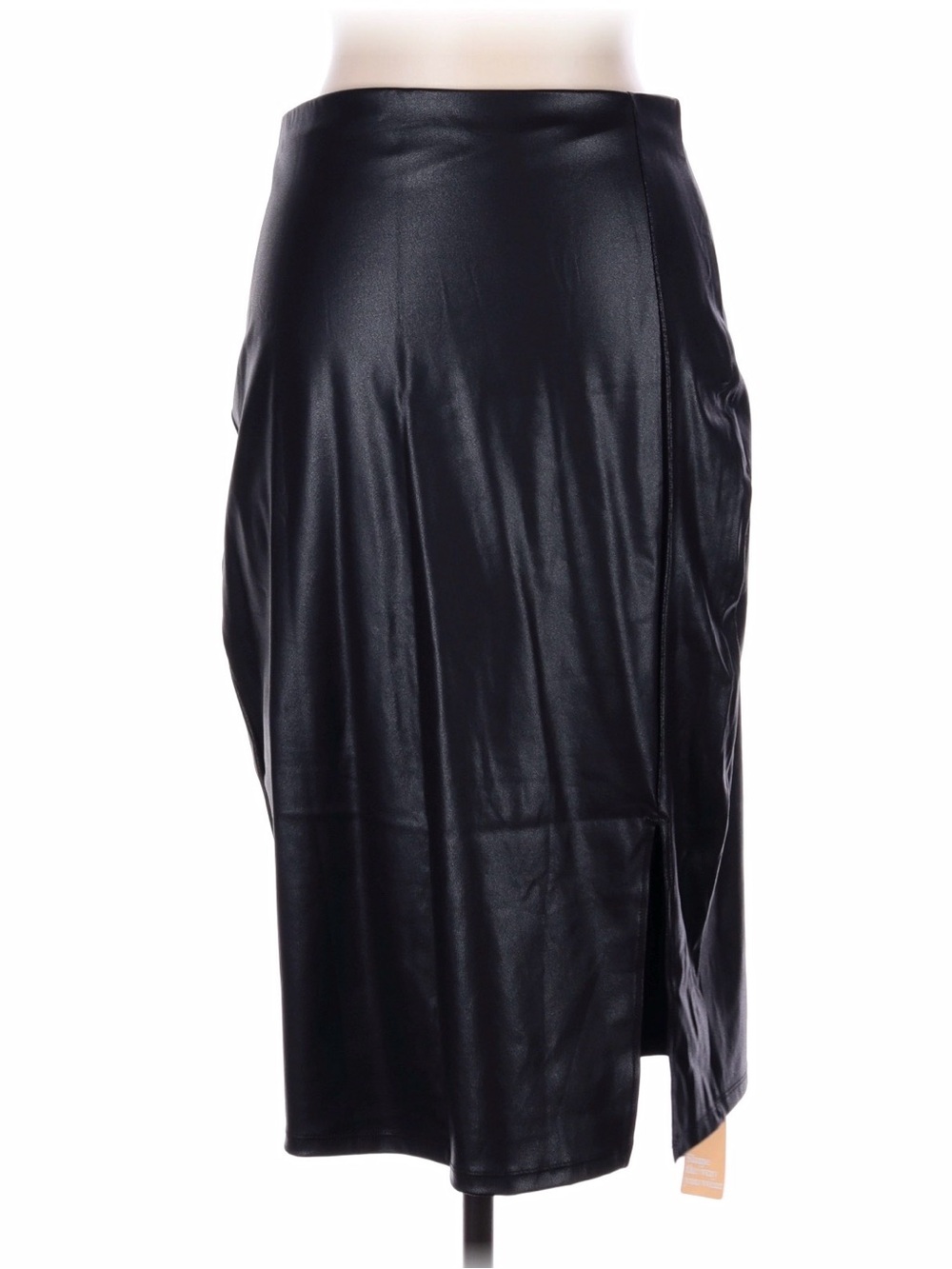 NWT Popilush Faux Leather Pencil Skirt XXL - Picture 7 of 8